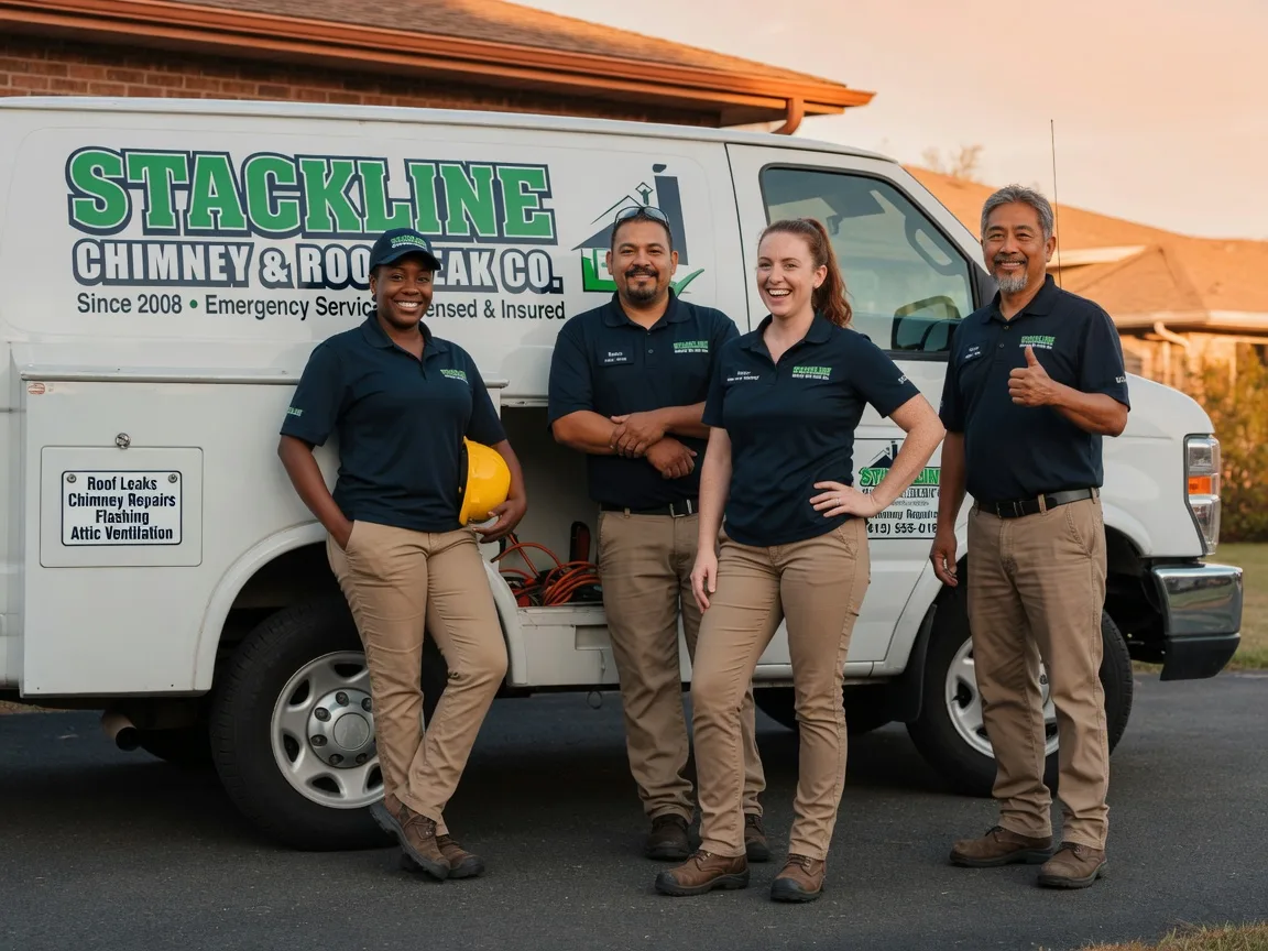 Chimney flashing repair company in Michigan City, IN
